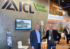 Eric Brachter en Joan Verhoeven van ICL Speciality Fertilizers.